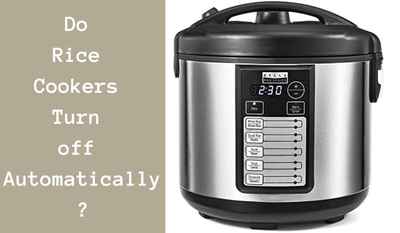 do rice cookers turn off automatically